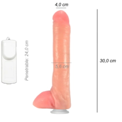 Dildo Consolador Realista Kevin Dean Xl Ventosa Vibrador