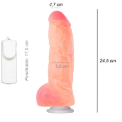 Dildo Consolador Realista Kris Lord Xl Ventosa Vibrador