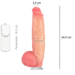 Dildo Consolador Realista Sean Davis Ventosa Vibrador