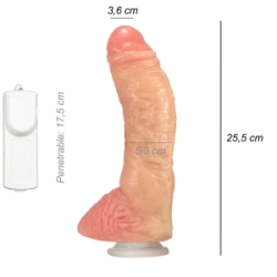 Dildo Consolador Realista Sean Michael Xl Ventosa Vibrador