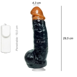 Dildo Consolador Realista Tom Chase Xl Ventosa Vibrador