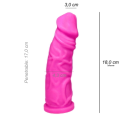 Dildo Consolador Lovix Pulse Xl Bodysafe Vibrador