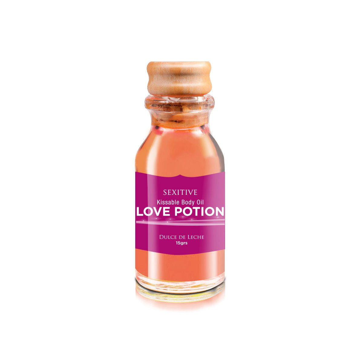 Aceite Corporal Saborizado Sexitive Love Potion Dulce De Leche