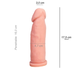 Dildo Consolador Lovix Axis Plus Bodysafe