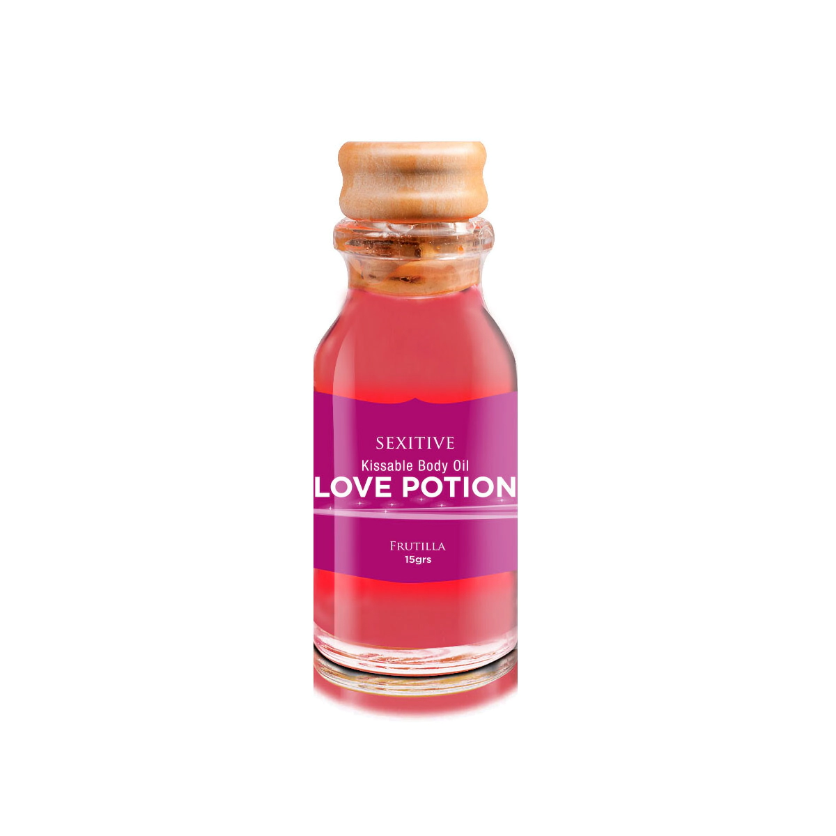 Aceite Corporal Saborizado Sexitive Love Potion Frutilla