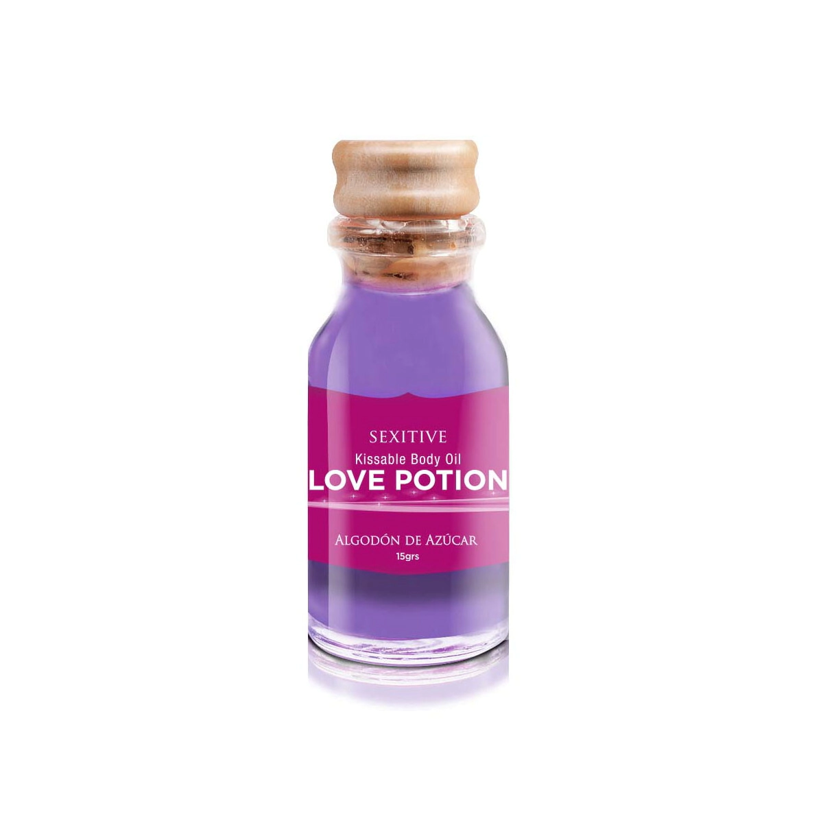 Aceite Corporal Saborizado Sexitive Love Potion Algodon De Azucar