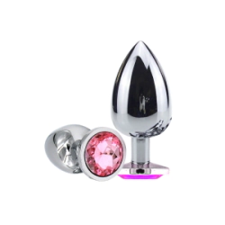 Plug Anal Acero Small Strass