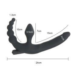 Vibrador Estimulador Ashley Triple Gun