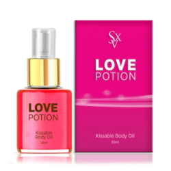 Aceite Corporal Saborizado Sexitive Love Potion Frutilla