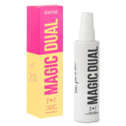 Aceite Lubricante Saborizado Sexitive Dual Magic Caramelo