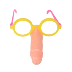 Lentes Eroticos Cotillon Cara Pene
