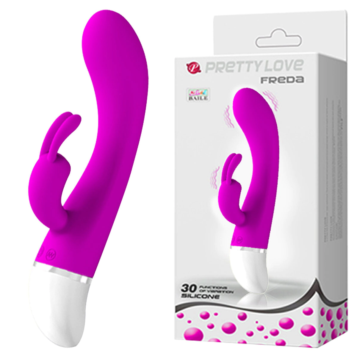 Vibrador Rabbit Pretty Love Freda