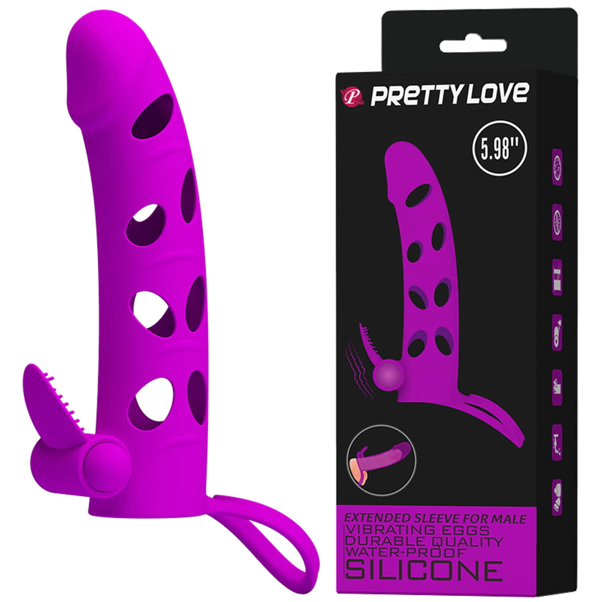 Funda Peneana Rabbit Vibrador Pretty Love
