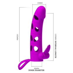 Funda Peneana Rabbit Vibrador Pretty Love