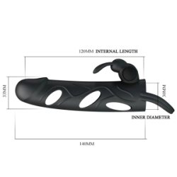 Funda Peneana Pretty Love Doble Vibrador
