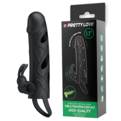 Funda Peneana Pretty Love Doble Vibrador