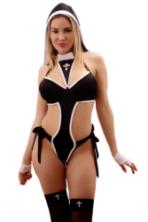 Disfraz Sexy Pasionel Monja