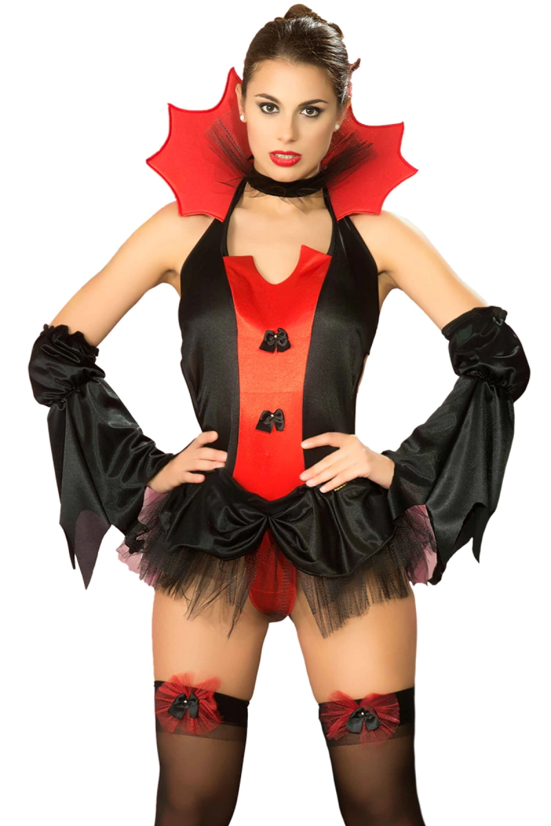 Disfraz Sexy Pasionel Vampiresa Premium