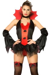 Disfraz Sexy Pasionel Vampiresa Premium