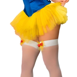 Medias Fantasia Sexy Pasionel Blanca Nieves