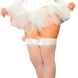 Medias Fantasia Sexy Pasionel Novia