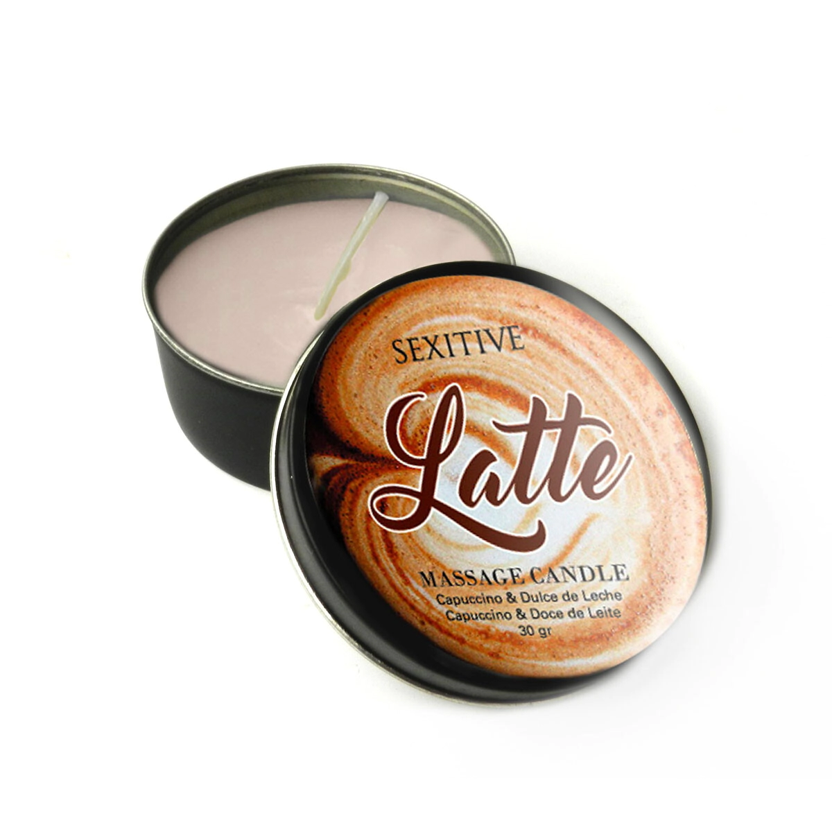 Vela Masajes Sexitive Latte Capuccino