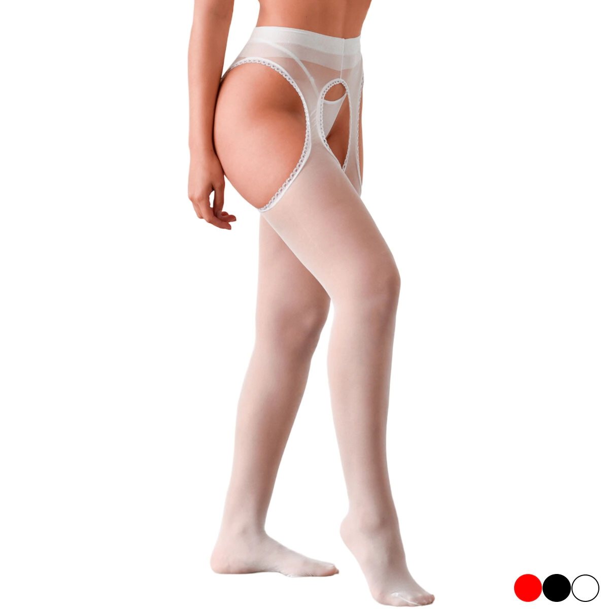 Panty Portaligas Sexy Malena Lycra