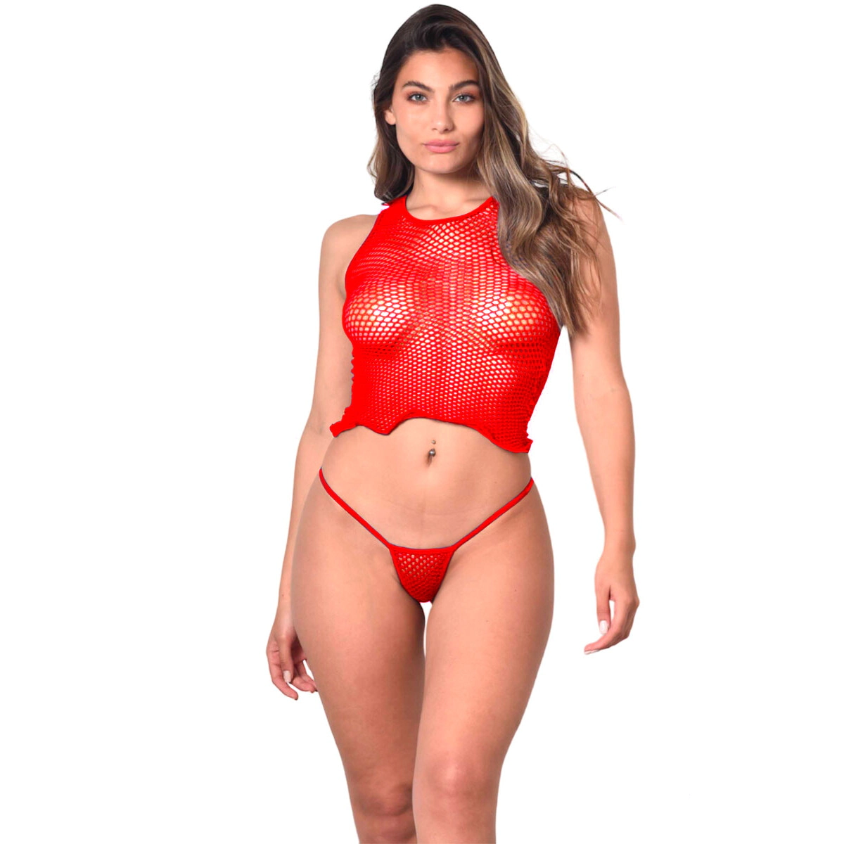 Musculosa Sexy Malena Red