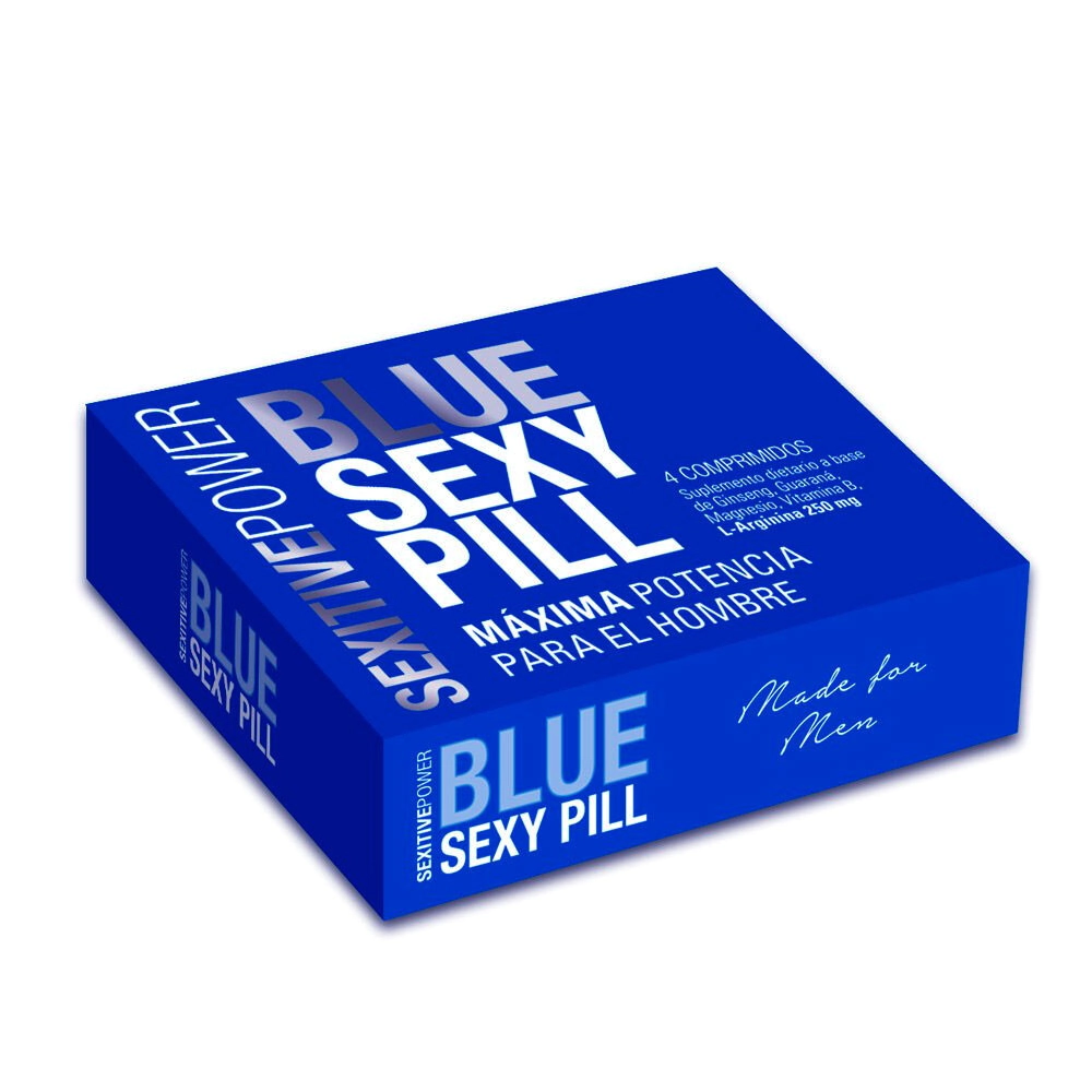Pastillas Estimulantes Sexitive Blue Sexy Pill