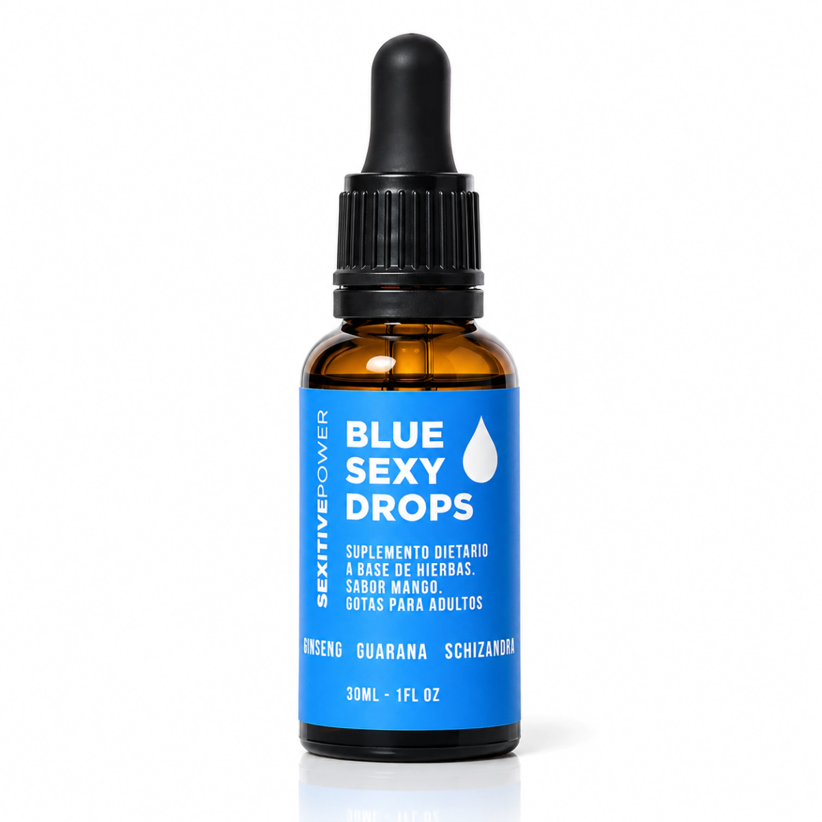 Gotas Vigorizantes Sexitive Blue Sexy Drops