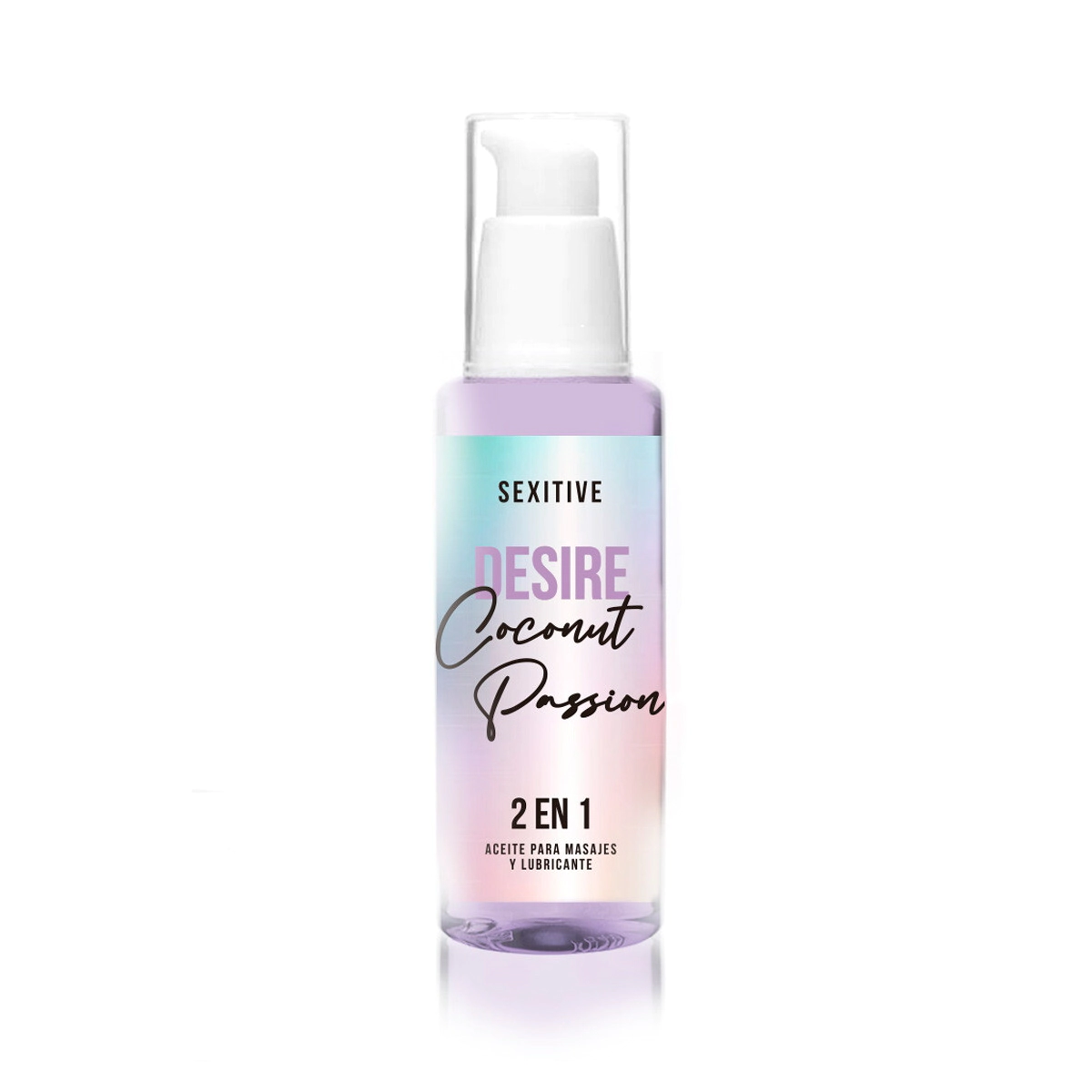 Aceite Lubricante Sexitive Desire Coconut 2 En 1
