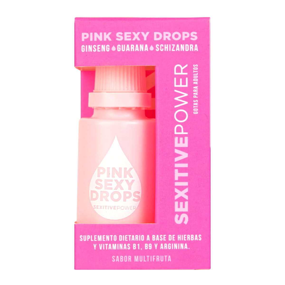 Gotas Vigorizantes Sexitive Pink Sexy Drops