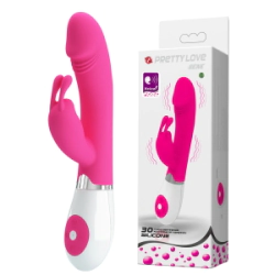 Vibrador Rabbit Rotador Pretty Love Gene