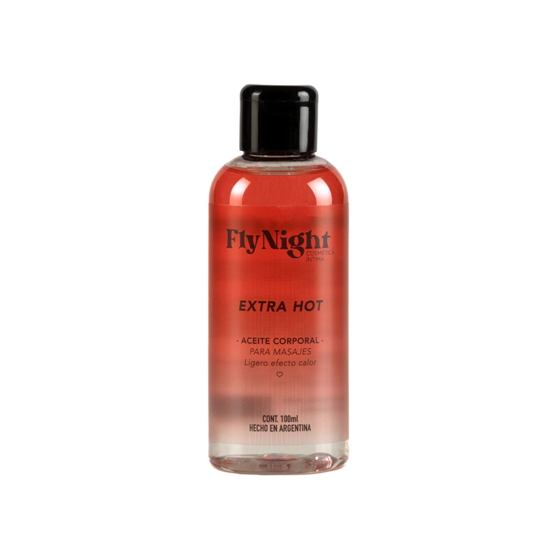 Aceite Corporal Calor Fly Night Extra Hot