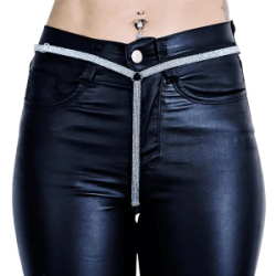 Colaless Fly Night Lurex Con Dije