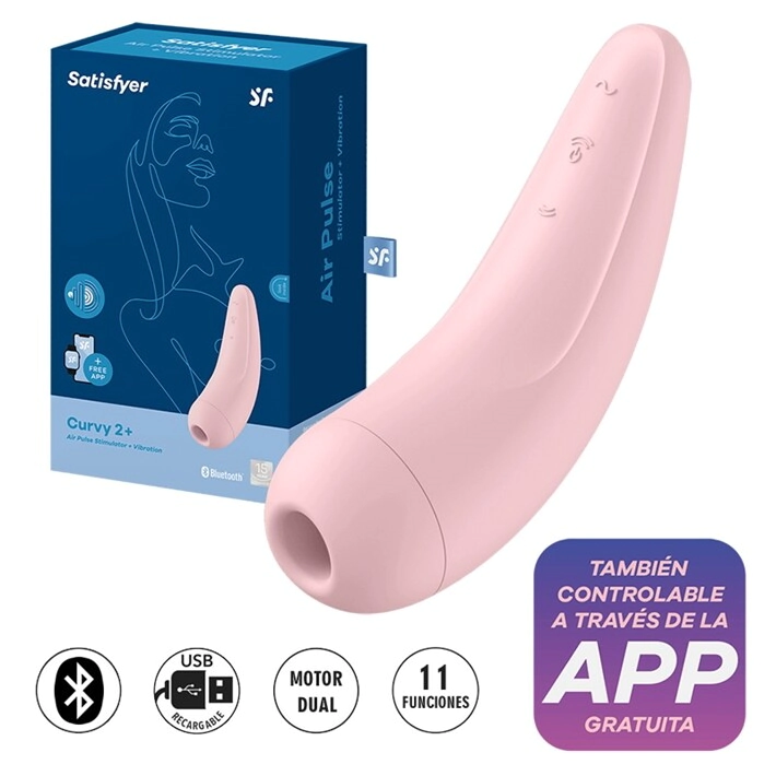 Succionador Satisfyer Curvy 2 App
