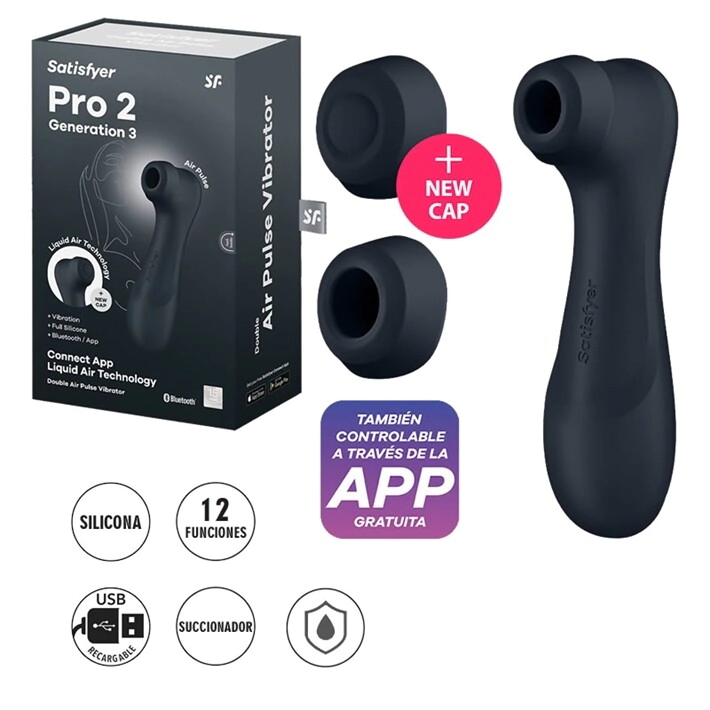 Succionador Satisfyer Pro 2 Generation 3 App