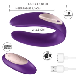 Estimulador Satisfyer Double Plus