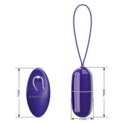 Vibrador Pretty Love Arvin Youth Control Remoto