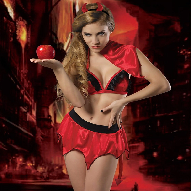 Disfraz Sexy Enlace Diablita