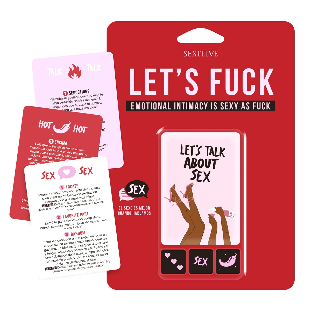 Juego Naipes Sexitive Lets Fuck