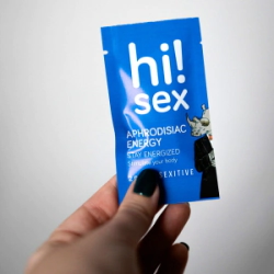 Suplemento Sexitive Aphrodisiac Energy Azul Pouch