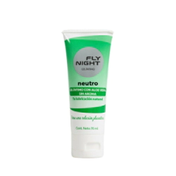 Gel Lubricante Neutro Base Agua Fly Night