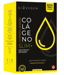 Colageno Doble Hidrolizado Giovegen Slim Control Peso Musculo