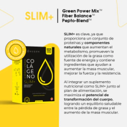 Colageno Doble Hidrolizado Giovegen Slim Control Peso Musculo