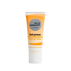 Gel Lubricante Calor Base Agua Fly Night Hot Power