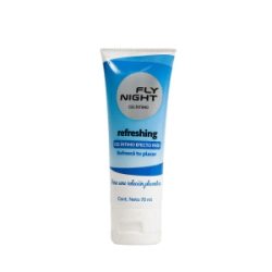 Gel Lubricante Frio Base Agua Fly Night Menthol