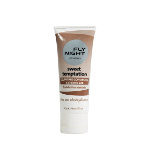 Gel Lubricante Saborizado Base Agua Fly Night Chocolate