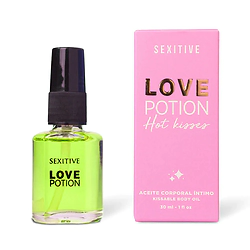 Aceite Corporal Saborizado Sexitive Love Potion Pistacho