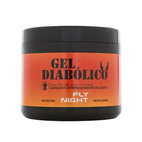 Gel Lubricante Fisting Base Agua Fly Night Diabolico
